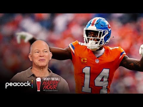 Courtland Sutton among promising flex options for Week 13 | Fantasy Football Happy Hour | NFL on NBC
