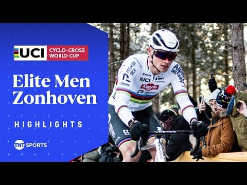 DOMINATION! 😮💨 | Men's UCI Cyclo-Cross World Cup Zonhoven Highlights | TNT Sports Cycling