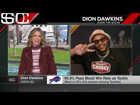 Dion Dawkins on his Pro Bowl experience & Josh Allen moment after Bills' playoff loss | SportsCenter