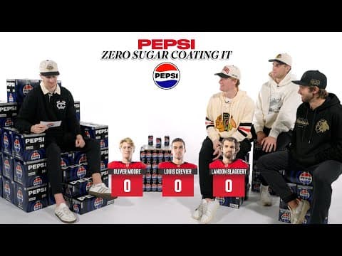 Sam Rinzel Hockey Superstition?๐ | Chicago Blackhawks