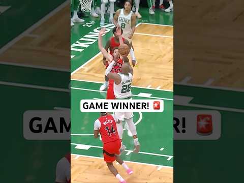 Xavier Tillman game winner for the Celtics