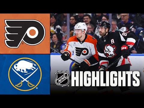 Flyers vs. Sabres | NHL Highlights | December 18, 2025