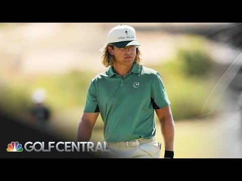 How Garrick Higgo, Carson Young fared at WWT Championship | Golf Central | Golf Channel