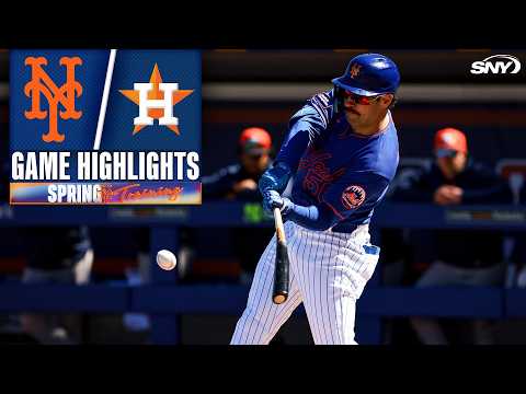Mets vs Astros (2/24/26) | Mets Highlights