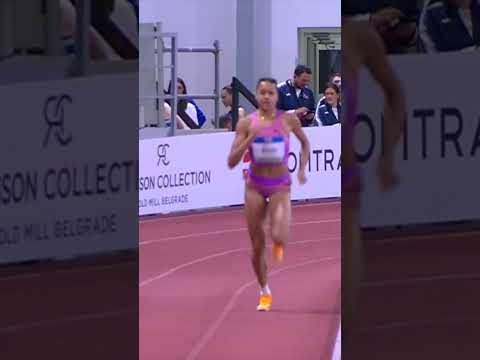 Audrey Werro sets a new world lead with the fastest run in almost 3 years 🏃♀️#worldindoortour