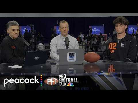 Drew Allar describes how pressure of Penn State prepped him for NFL | Pro Football Talk | NFL on NBC
