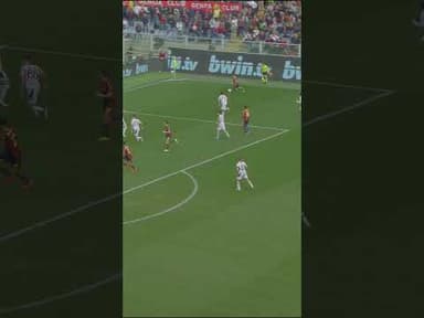 L’ESORDIO di BALDANZI al FERRARIS 🔴🔵 #genoa #seriea