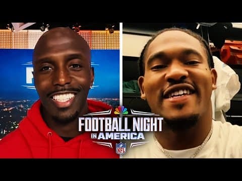 Rico Dowble says Cowboys 'not ready enough' to stop him, Panthers on FaceTime | FNIA | NFL on NBC