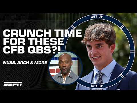 TIME IS NOW FOR ARCH MANNING 👀 Louis Riddick is looking for CONSISTENCY 📈 | Get Up