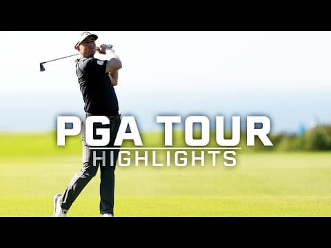 PGA Tour Highlights 2026: Farmers Insurance Open, Round 1 | Golf Channel