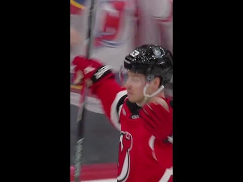 Jesper Bratt with a Short Goal vs. Nashville Predators