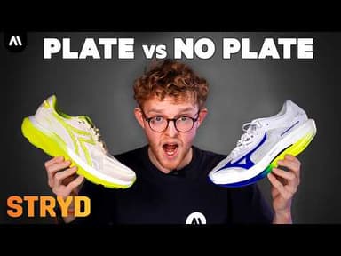 Carbon plated shoes VS daily trainer | STRYD Comparison