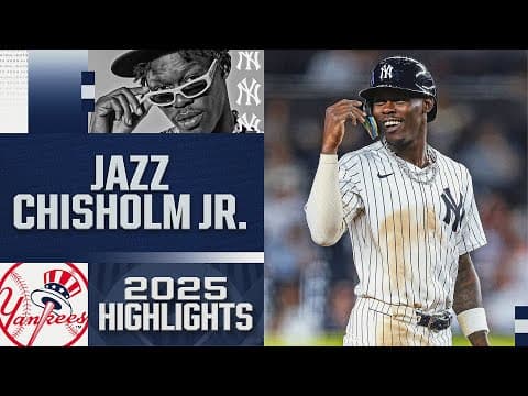 ALL THAT JAZZ! 🎶 Jazz Chisholm Jr.'s best moments with the Yankees in 2025!