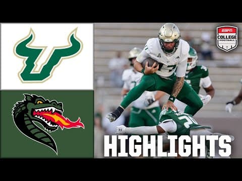 South Florida Bulls vs. UAB Blazers | Full Game Highlights | ESPN College Football