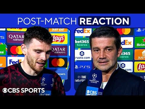 Robertson & Gravenberch on Salah SITUATION | Inter's Chivu & Akanji on Liverpool PENALTY