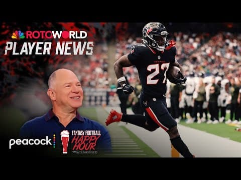 Woody Marks, Houston Texans come back, beat Jaguars | Fantasy Football Happy Hour | NFL on NBC