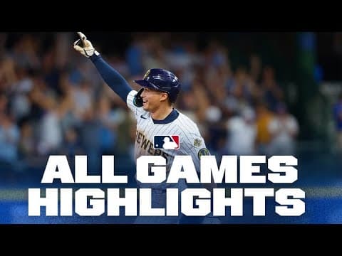 Highlights from ALL games on 8/10! (Brewers walk it off, Shohei and Raleigh homer!)