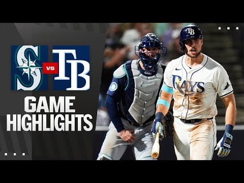 Mariners vs. Rays Game Highlights (9/3/25) | MLB Highlights