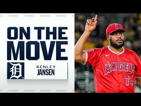 Kenley Jansen reportedly signs with Tigers! 🐅 (24 saves away from 500 career saves!)