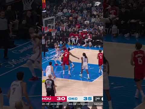 Jared getting to work right away đ€ #okcthunder