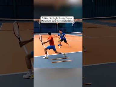 3 Strange Drills To Improve Your Returns: with US College Player