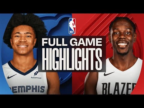 GRIZZLIES at TRAIL BLAZERS | FULL GAME HIGHLIGHTS | February 6, 2026