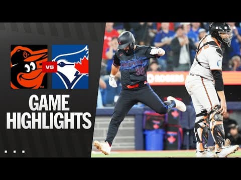 Orioles vs. Blue Jays Game Highlights (9/12/25) | MLB Highlights