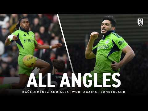 JimΓ©nez's steely penalty and Iwobi's box-to-box finish | EVERY ANGLE OF GOALS SCORED AT SUNDERLAND