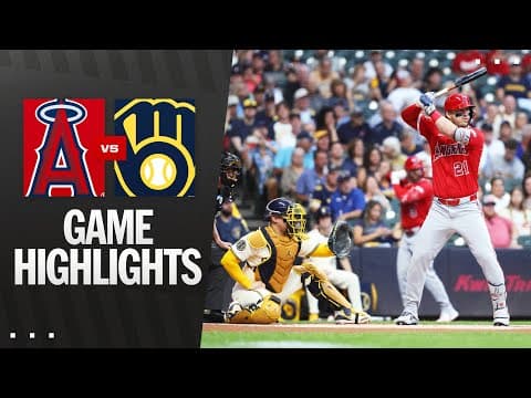 Angels vs. Brewers Game Highlights (9/16/25) | MLB Highlights