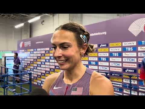 Sage Hurta-Klecker Reacts to Qualifying for 800m Final at 2025 Tokyo World Championships