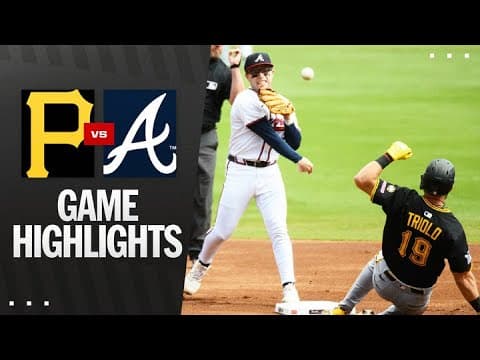 Pirates vs. Braves Game Highlights (9/28/25) | MLB Highlights