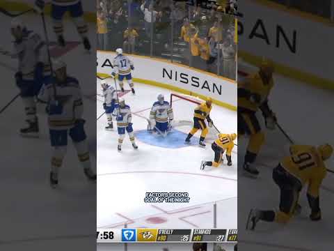 FACTOR'S SECOND GOAL OF THE NIGHT #predsnhl