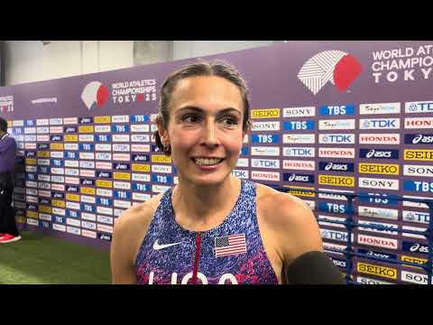 Sage Hurta-Klecker Runs 1:55.89 For USA #3 All-Time, 5th In 800m Final At Tokyo World Championships