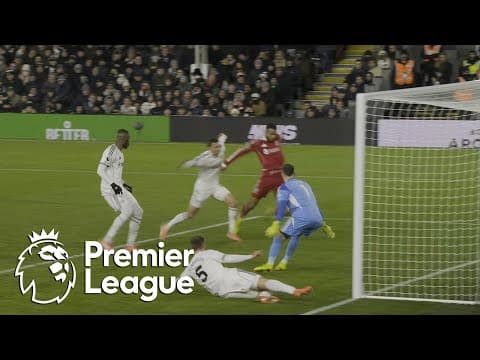 Cody Gakpo scores 94th-minute go-ahead goal for Liverpool v. Fulham | Premier League | NBC Sports