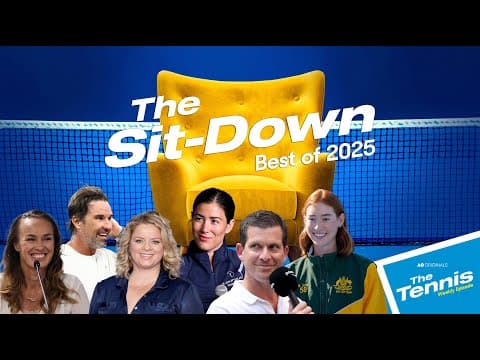 The Sit-Down: Best Of 2025 Feat. Hingis, Rafter, Clijsters, Henman And More!