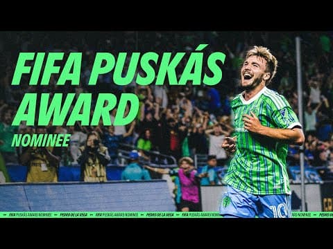 Pedro De La Vega reacts to 2025 FIFA Puskás Award nomination