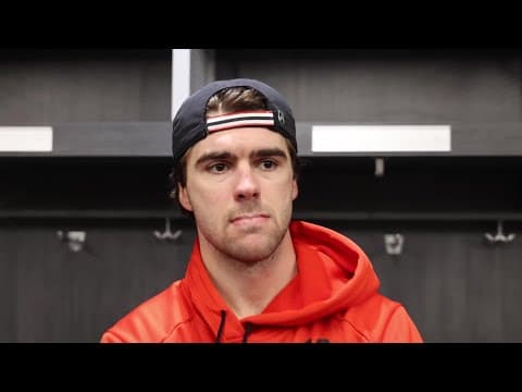 Hischier, Markstrom, Dillon, Keefe talk after 9-0 loss