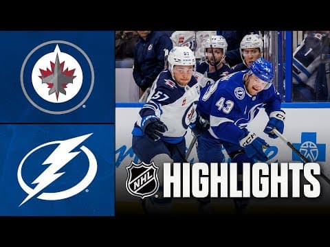 Jets vs. Lightning | NHL Highlights | January 29, 2026