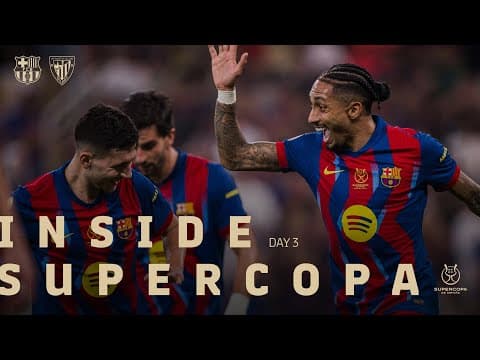 🔥FC BARCELONA vs ATHLETIC CLUB | SUPER FINALISTS | SPANISH SUPER CUP SEMIFINAL
