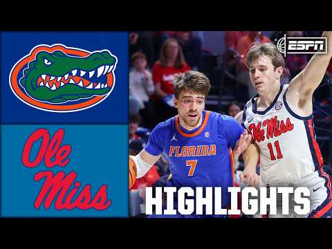 SEC DOMINATION π₯ Florida Gators vs. Ole Miss Rebels | Full Game Highlights | ESPN College Basketball