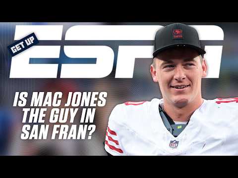 Peter Schrager CONFIRMS THE RUMORS that Kyle Shanahan LOVES Mac Jones as the 49ers QB 😳 | Get Up