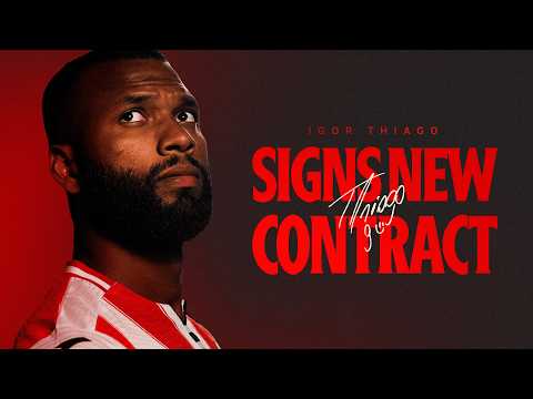 Igor Thiago signs new Brentford contract 🇧🇷🐝