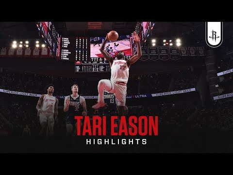 Tari Eason (17 points) Highlights vs. Dallas Mavericks