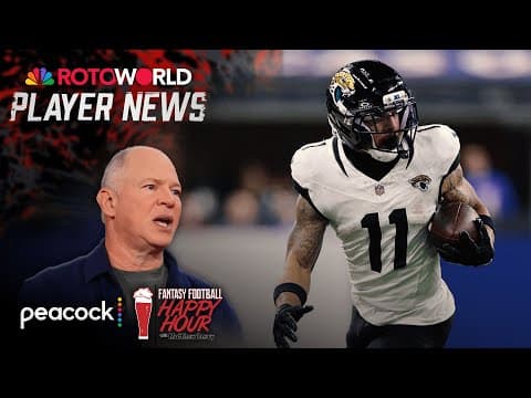 Parker Washington fantasy weapon next season for Jaguars | Fantasy Football Happy Hour | NFL on NBC