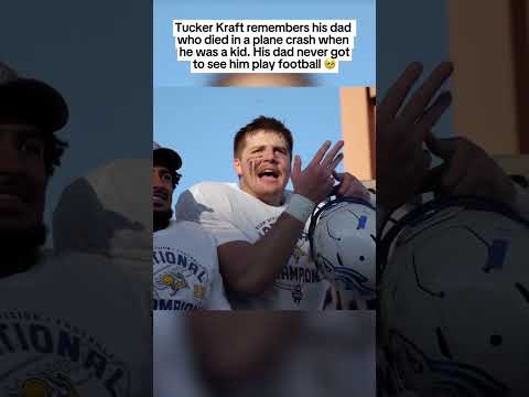 Football means so much more for Tucker Kraft š„¹