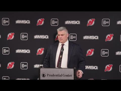 Coach Keefe's honest thoughts following a 3-0 Devils loss to the Jackets plus more