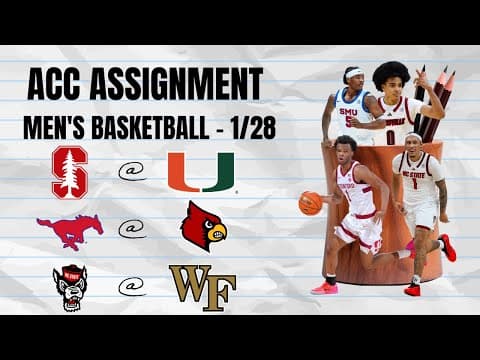 Three Matchups That Could Shake Up the ACC Standings | ACC Assignment 1/28/26
