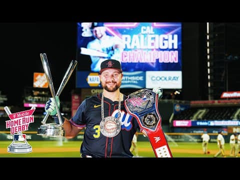 2025 MLB Home Run Derby (Cal Raleigh takes home the trophy in Atlanta!) 🍑💪