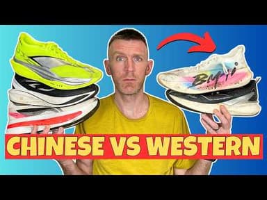 WESTERN VS CHINESE RUNNING SHOES! Which Are Actually Better?!