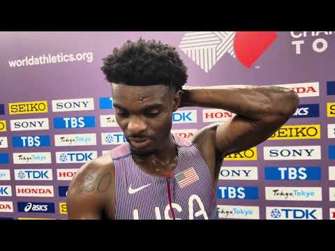 Jacory Patterson squeaks into 400m final but good to go in Final